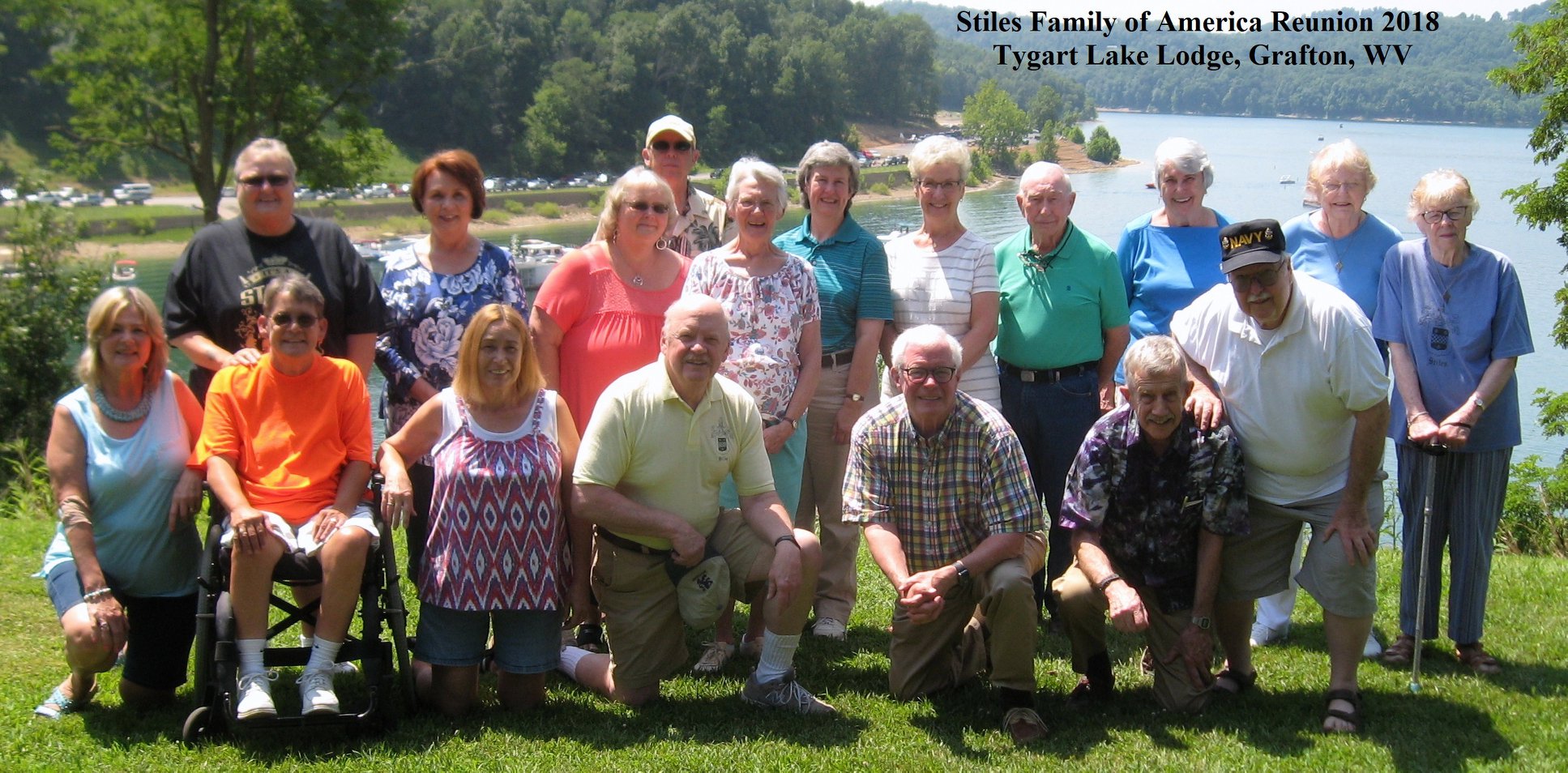 SFA group photo 2018 lake